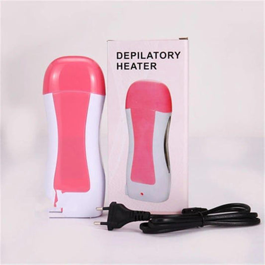 Depilatory wax heater