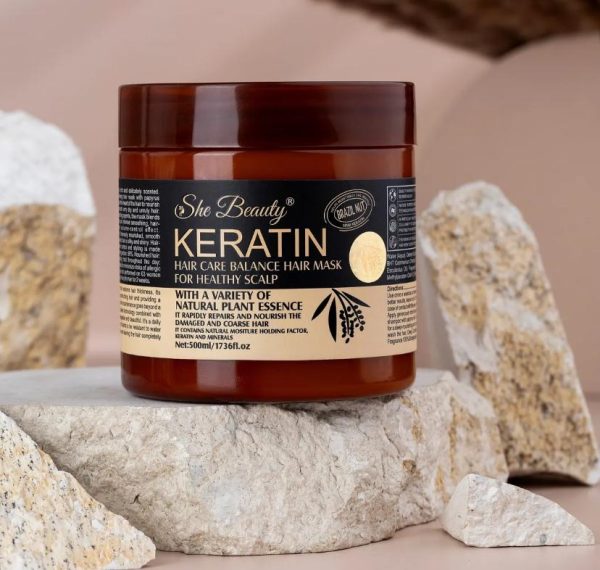 Brazil Nut Keratin Hair Mask – Keratin Hair Treatment (500ml)