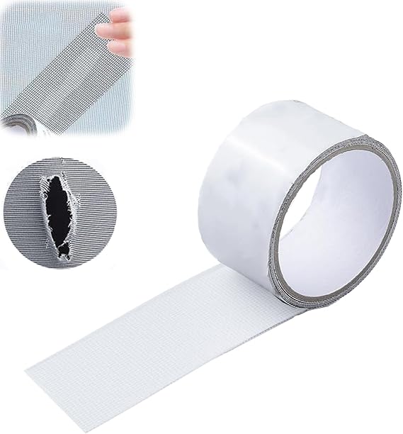 Mesh Roll Tape Window Screen Repair Patch | Keep Mosquitoes Out With Our Anti-insect, Self-adhesive Mesh Patch Tape – 25 Yards