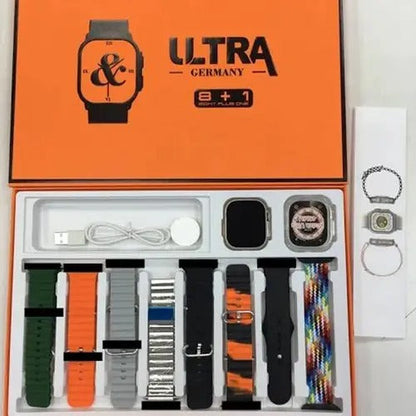 Y80 Ultra 8 In 1 Smart Watch (random Colour)